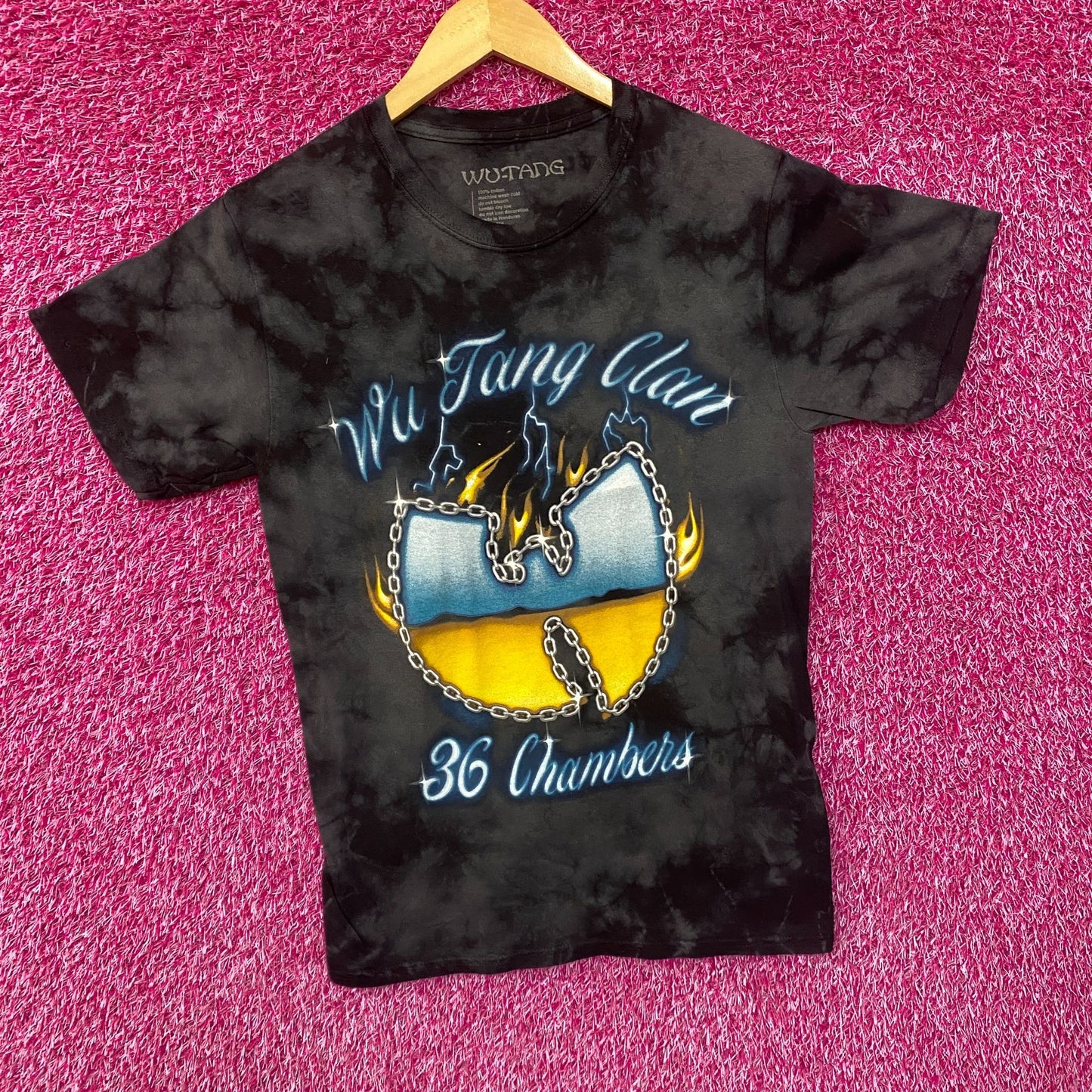 Wu-Tang Clan 36 Chambers TieDye T-Shirt Small