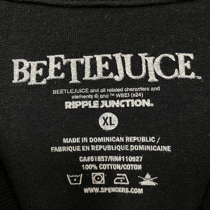 Beetlejuice Never Trust the Living T-Shirt Size Extra Large