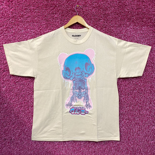 Gloomy Bear The Naughty Grizzly Skeleton Gloomy Bones T-Shirt Size XL