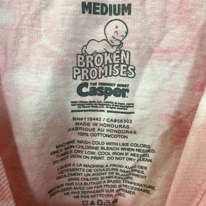 Broken Promises X Casper Do Me Dirty Bubble Bath Pink Tie Dye Long Sleeve T-Shirt Medium
