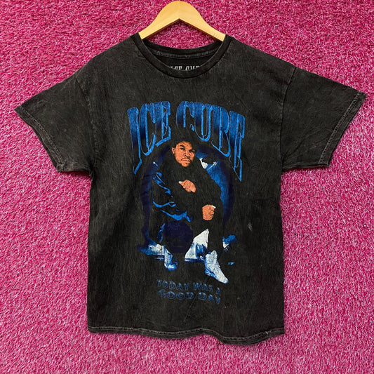 Ice Cube Today Was A Good Day Mineral Wash Graphic Tee Large