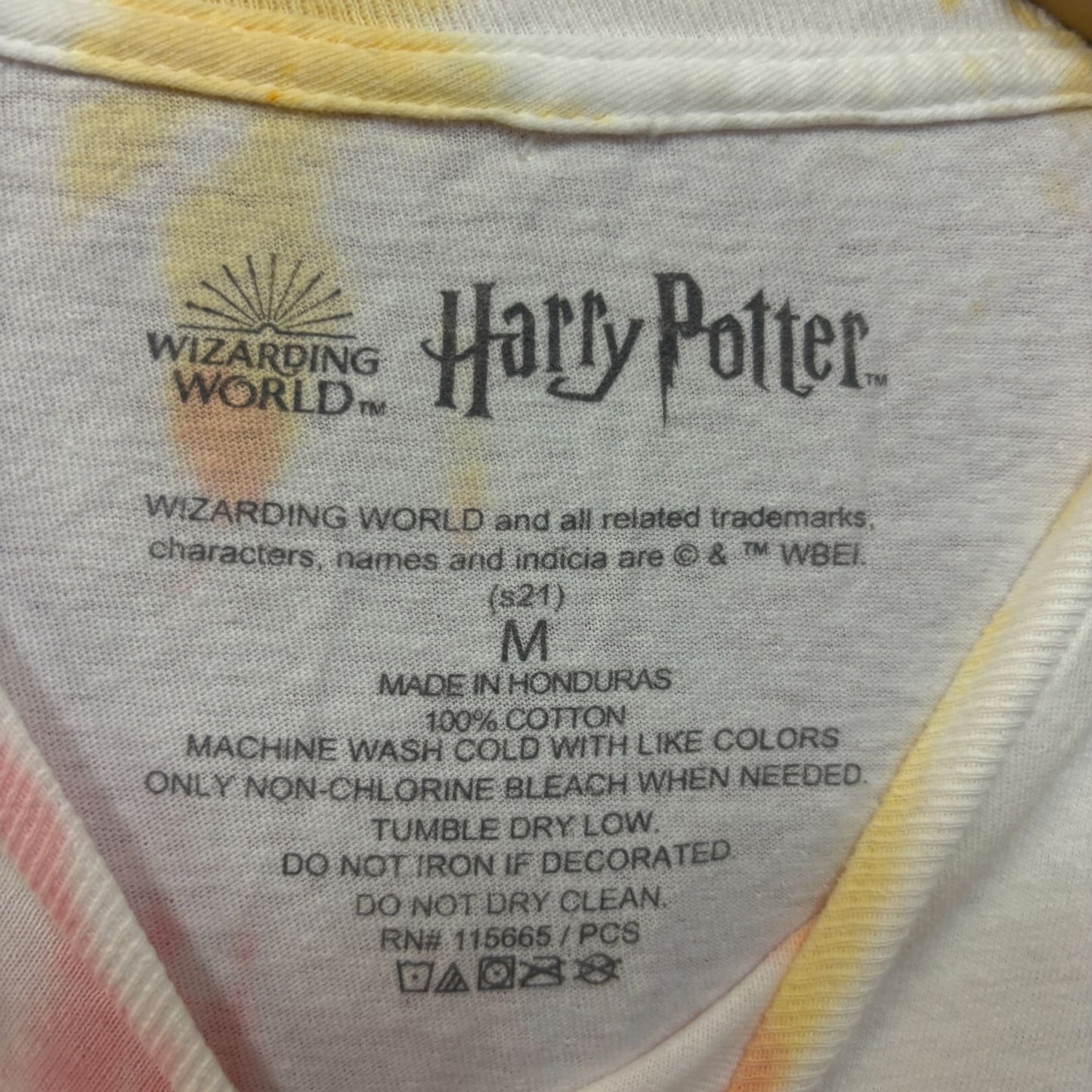 Harry Potter Chibi Hermoine, Ron, Harry tiedye T-shirt size medium