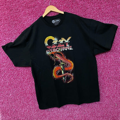 Ozzy Ozbourne Cobra Graphic Design T-Shirt 2XL