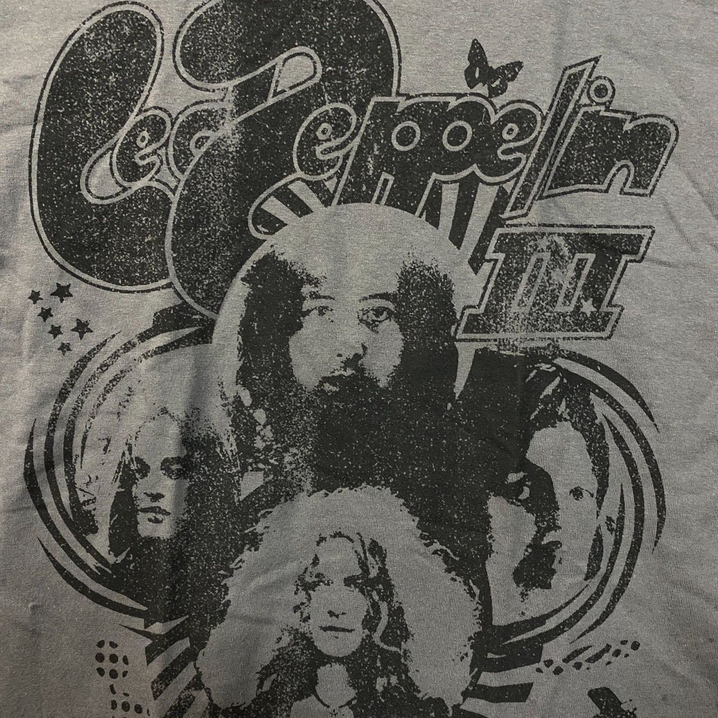 Led Zeppelin III Album Heavy Metal Rock Band T-shirt Large
