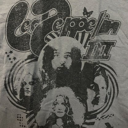 Led Zeppelin III Album Heavy Metal Rock Band T-shirt Large
