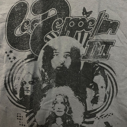 Led Zeppelin III Album Heavy Metal Rock Band T-shirt Large