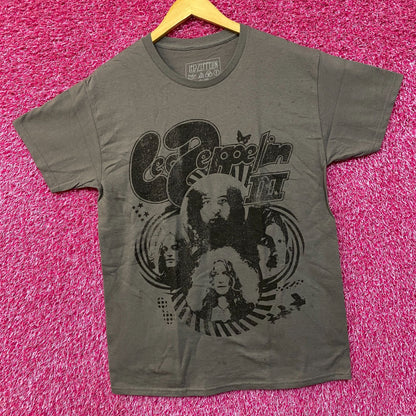 Led Zeppelin III Album Heavy Metal Rock Band T-shirt Large