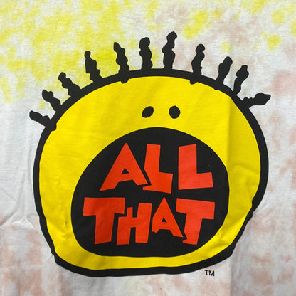 All That Childrens Sketch Show Logo Nickelodeon Tie Dye L