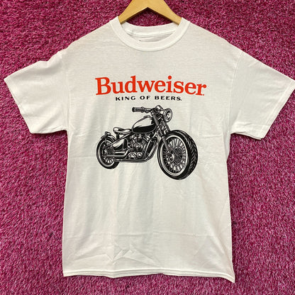 Budweiser King Of Beer Motorcycle Promo T-Shirt Medium