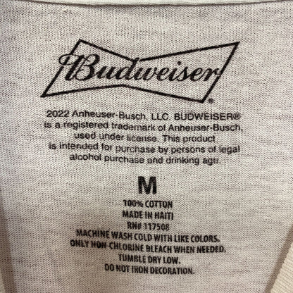 Budweiser King Of Beer Motorcycle Promo T-Shirt Medium