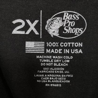 Bass Pro Shops "Claws Off My Guns" Graphic T-Shirt 2XL