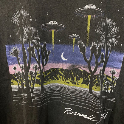 Junk Food Clothing Roswell Vintage Style Women's T-Shirt Large