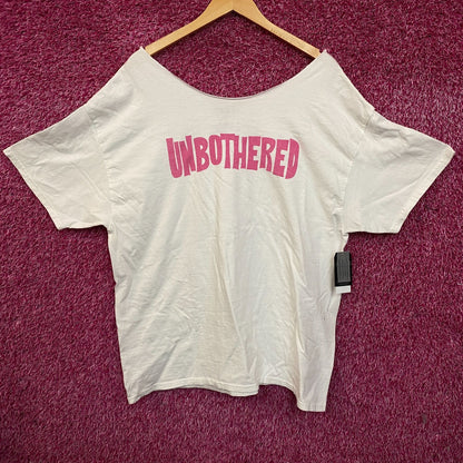 Unbothered Queen Off Shoulder Women's Tshirt Size XL