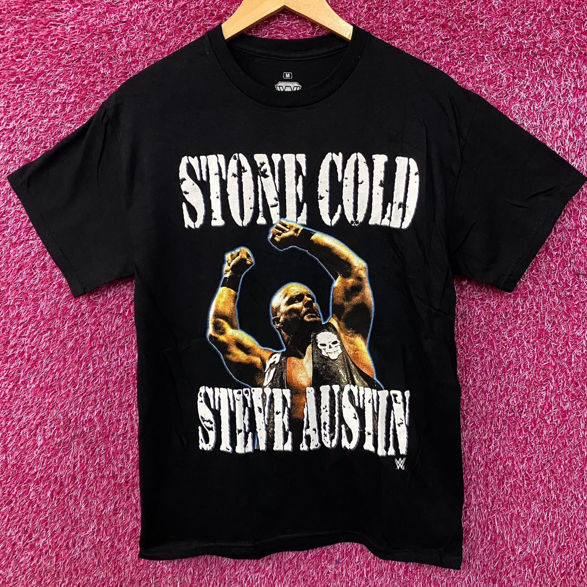 WWE Stone Cold Steve Austin Vintage Style Graphic T-Shirt Medium