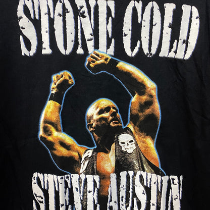 WWE Stone Cold Steve Austin Vintage Style Graphic T-Shirt Medium