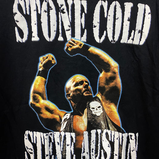 WWE Stone Cold Steve Austin Vintage Style Graphic T-Shirt Medium