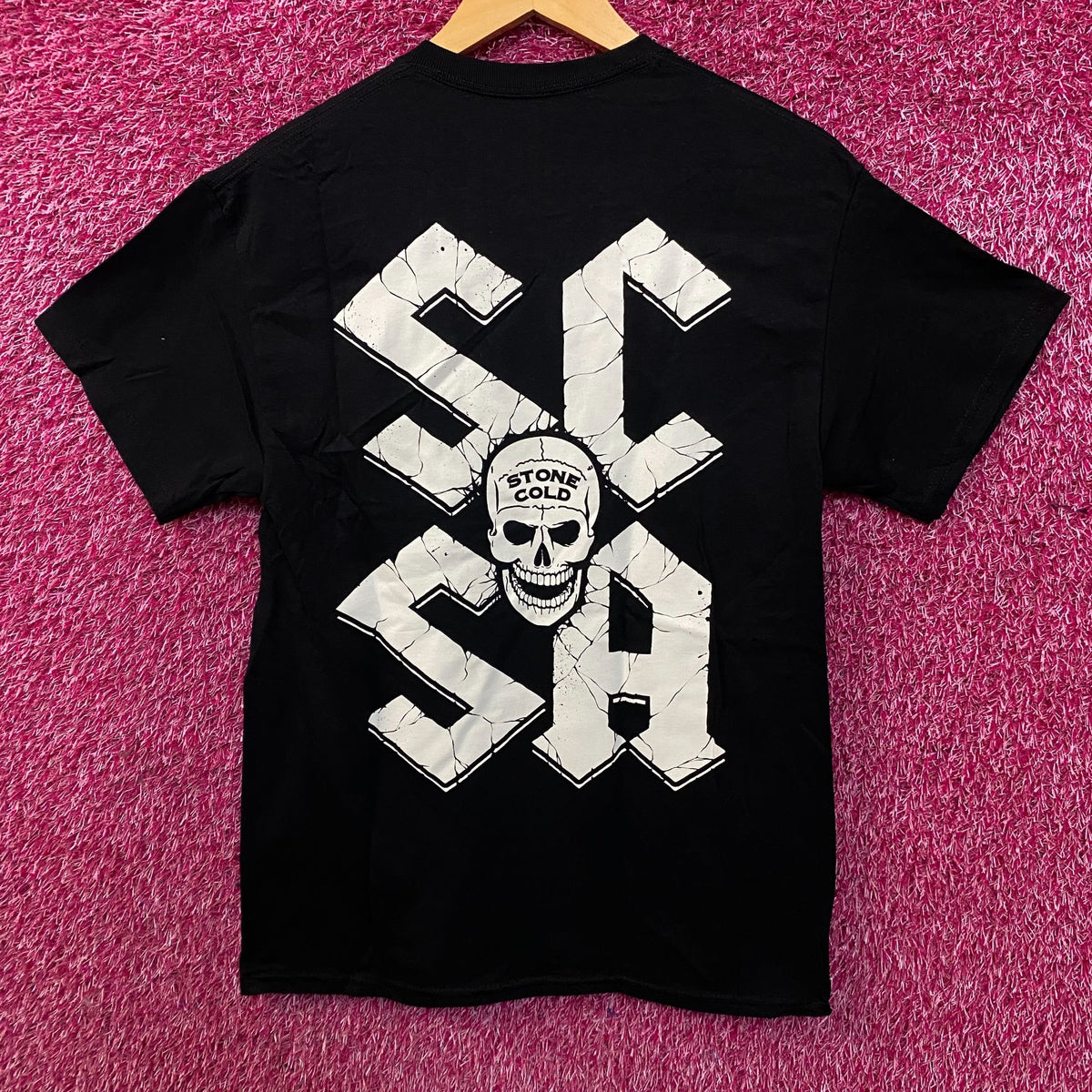 WWE Stone Cold Steve Austin Vintage Style Graphic T-Shirt Medium