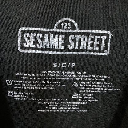 Sesame Street Cookie Lover Portrait Graphic T-Shirt Small