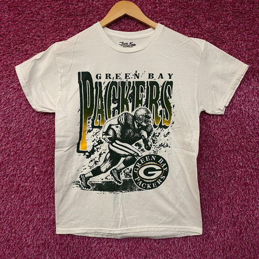 Junk Food Clothing NFL Green Bay Packers Rushing Flea Market T-Shirt Small