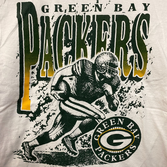 Junk Food Clothing NFL Green Bay Packers Rushing Flea Market T-Shirt Small