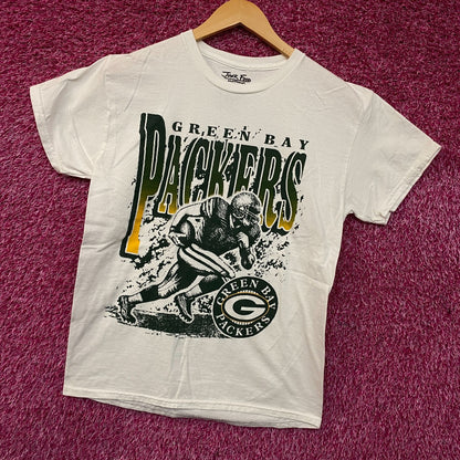 Junk Food Clothing NFL Green Bay Packers Rushing Flea Market T-Shirt Small