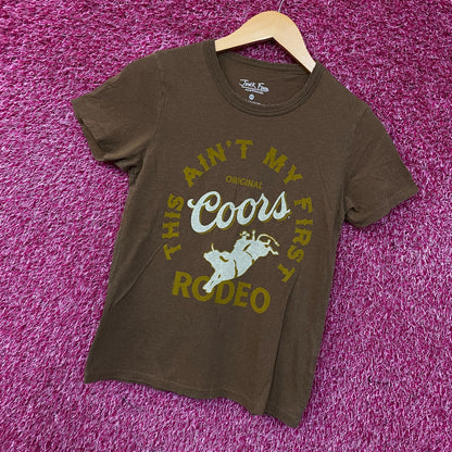 Junk Food Coors Rodeo Women's Graphic T-Shirt XS