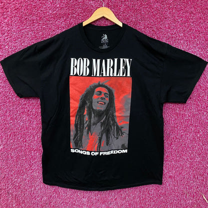Zion Rootswear Bob Marley Songs of Freedom Graphic T-Shirt 2XL