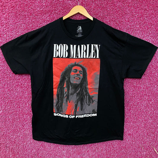 Zion Rootswear Bob Marley Songs of Freedom Graphic T-Shirt 2XL