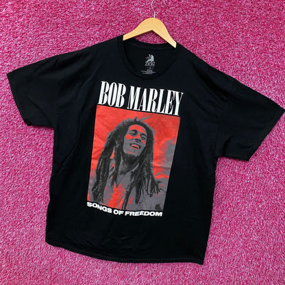 Zion Rootswear Bob Marley Songs of Freedom Graphic T-Shirt 2XL
