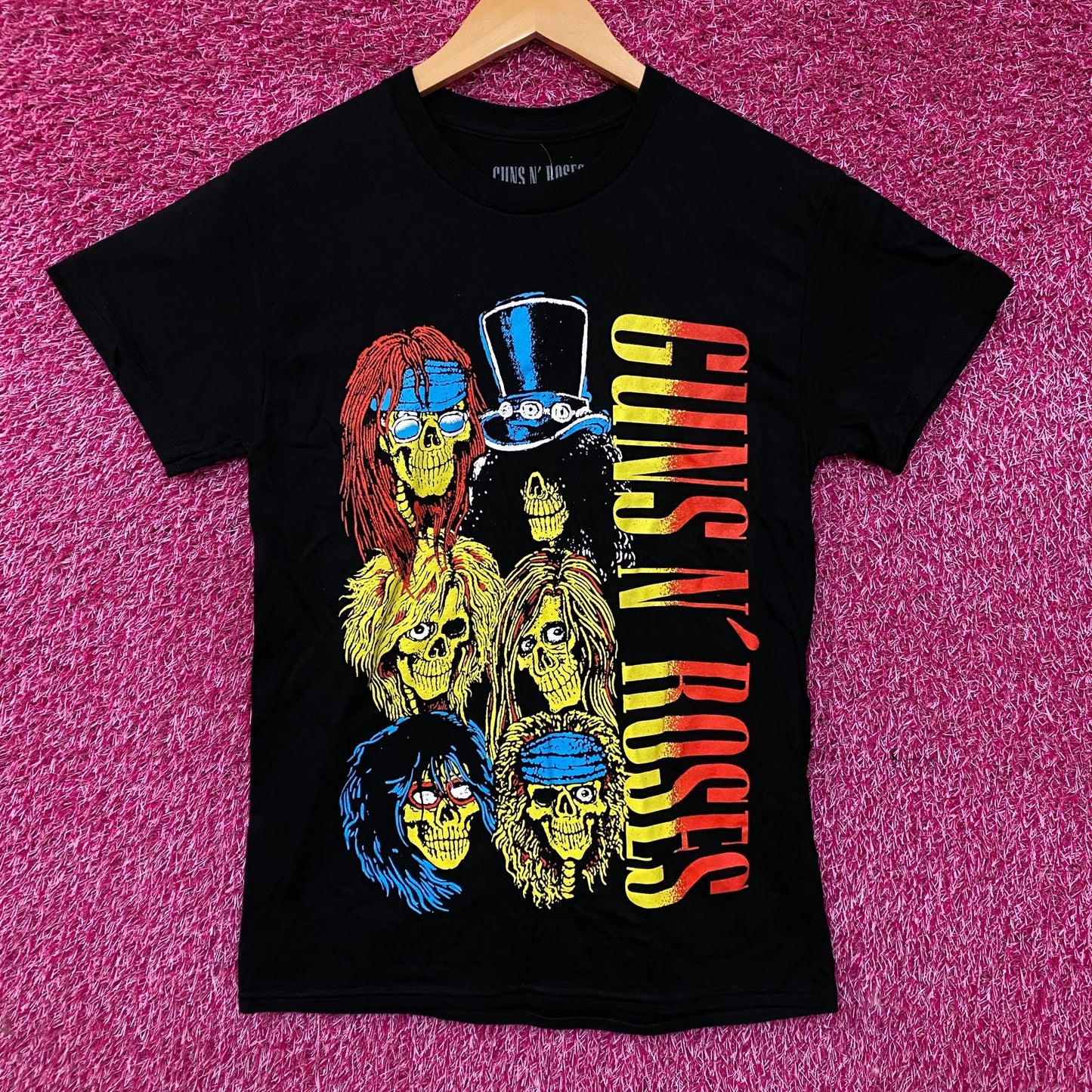 Guns N' Roses Use Your Illusion 1991 Tour Rock T-Shirt Small