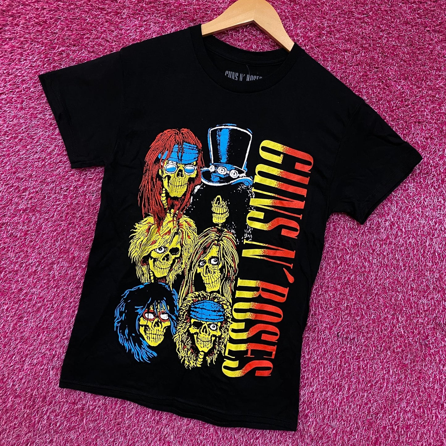 Guns N' Roses Use Your Illusion 1991 Tour Rock T-Shirt Small