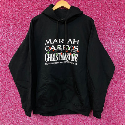 Mariah Carey "Christmastime" Residency Graphic Hoodie XL
