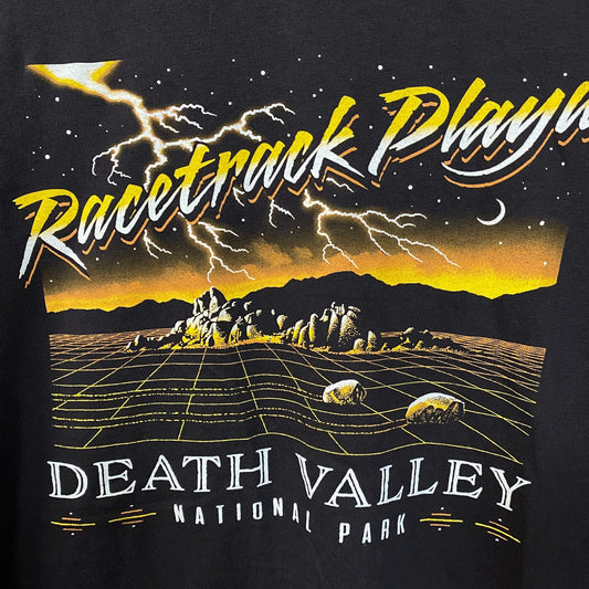 Junk Food Clothing Racetrack Playa Death Valley Women's Vintage Style Tee Medium