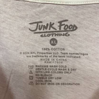 Junk Food NFL Green Bay Packers Cropped Sleeveless T-Shirt XL