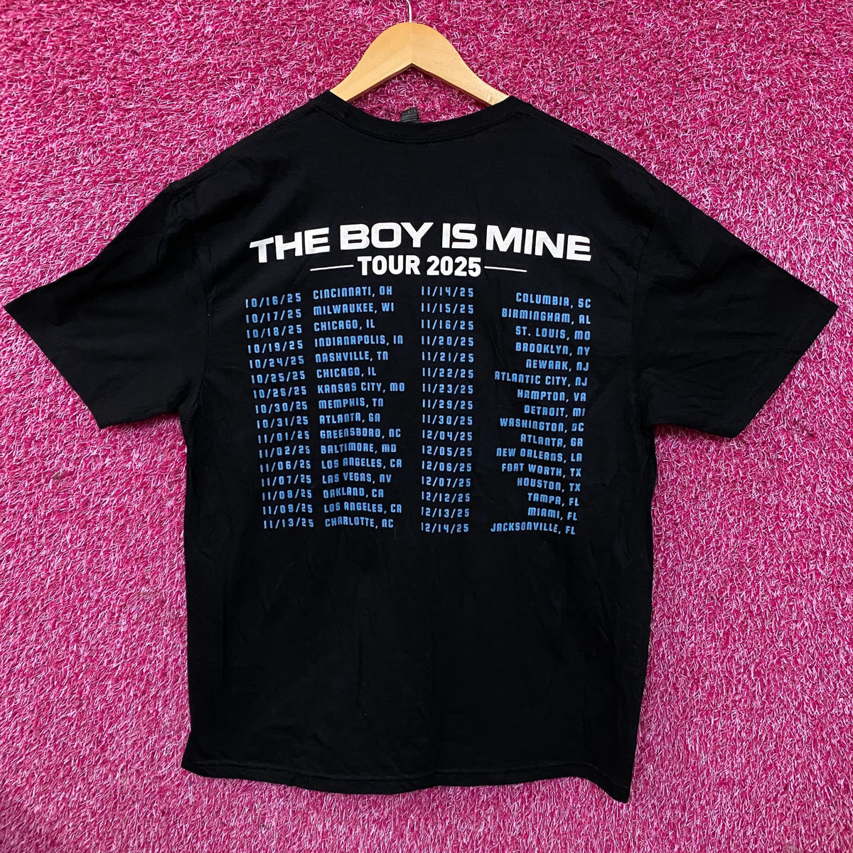 Brandy & Monica The Boy Is Mine Tour T-Shirt Large