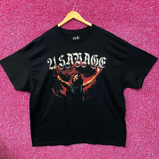 21 Savage American Dream Graphic T-Shirt 3XL