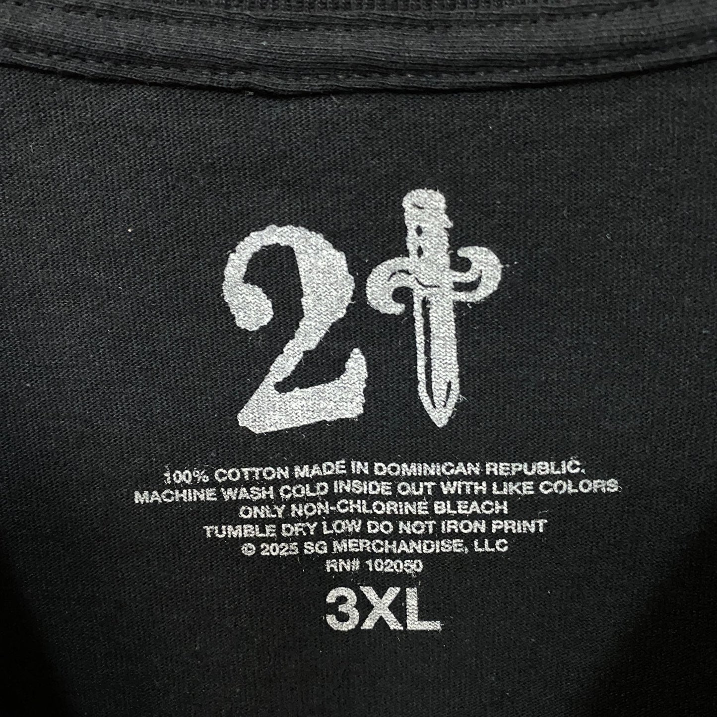21 Savage American Dream Graphic T-Shirt 3XL