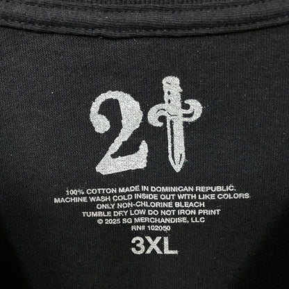 21 Savage American Dream Graphic T-Shirt 3XL
