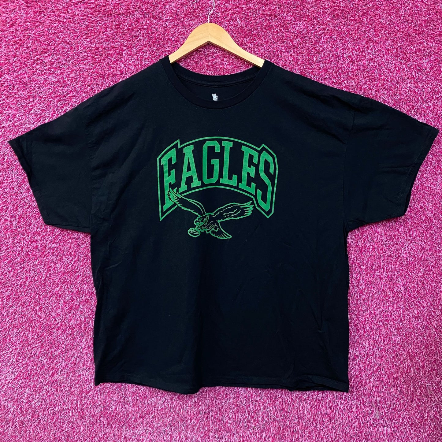 NFL Junk Food Philadelphia Eagles Black Tshirt size 2XL