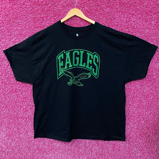 NFL Junk Food Philadelphia Eagles Black Tshirt size 2XL