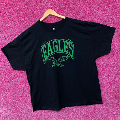 NFL Junk Food Philadelphia Eagles Black Tshirt size 2XL