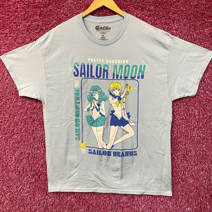 Sailor Moon Pretty Guardian Sailor Neptune and Sailor Uranus T-Shirt XL