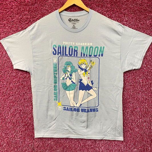 Sailor Moon Pretty Guardian Sailor Neptune and Sailor Uranus T-Shirt XL