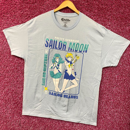 Sailor Moon Pretty Guardian Sailor Neptune and Sailor Uranus T-Shirt XL