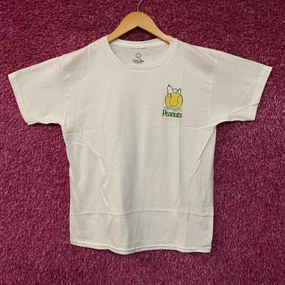 Junk Food Clothing Peanuts Racquet Club Graphic T-Shirt Large