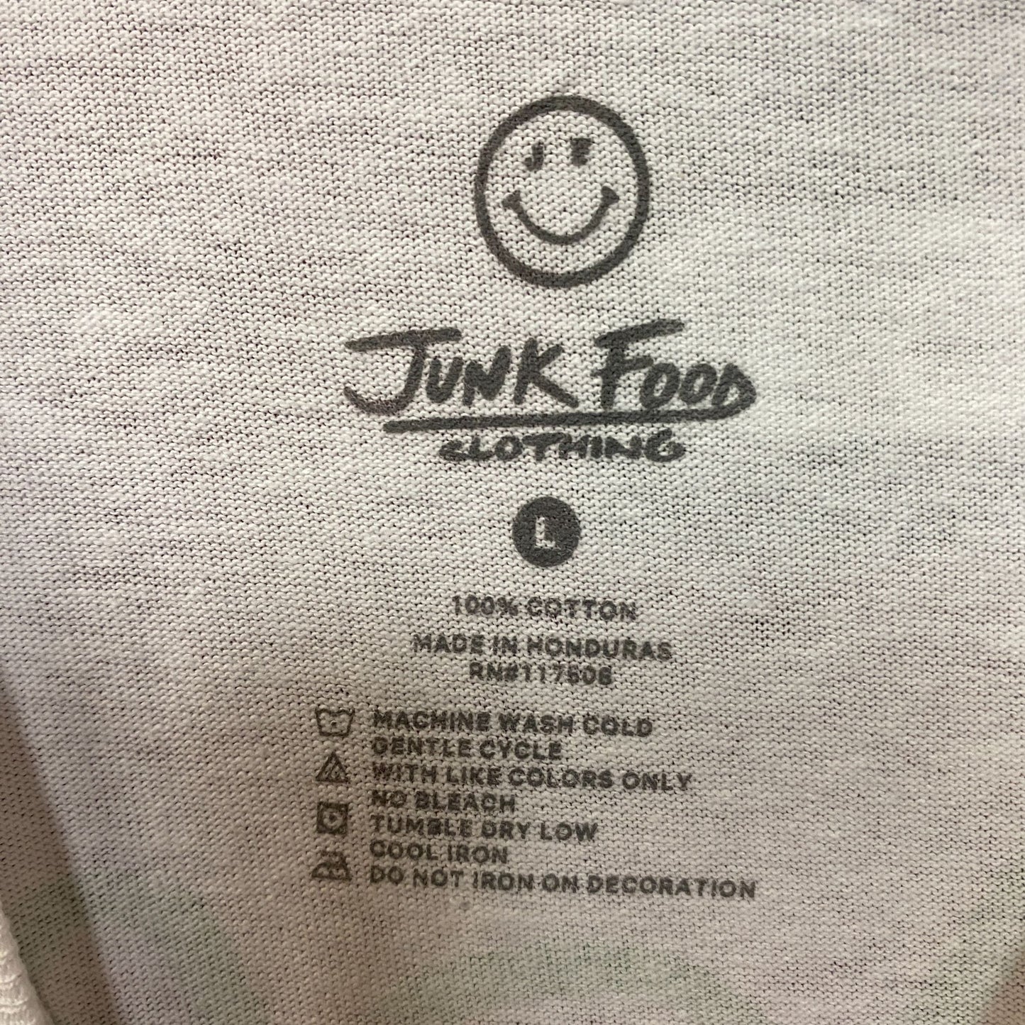 Junk Food Clothing Peanuts Racquet Club Graphic T-Shirt Large