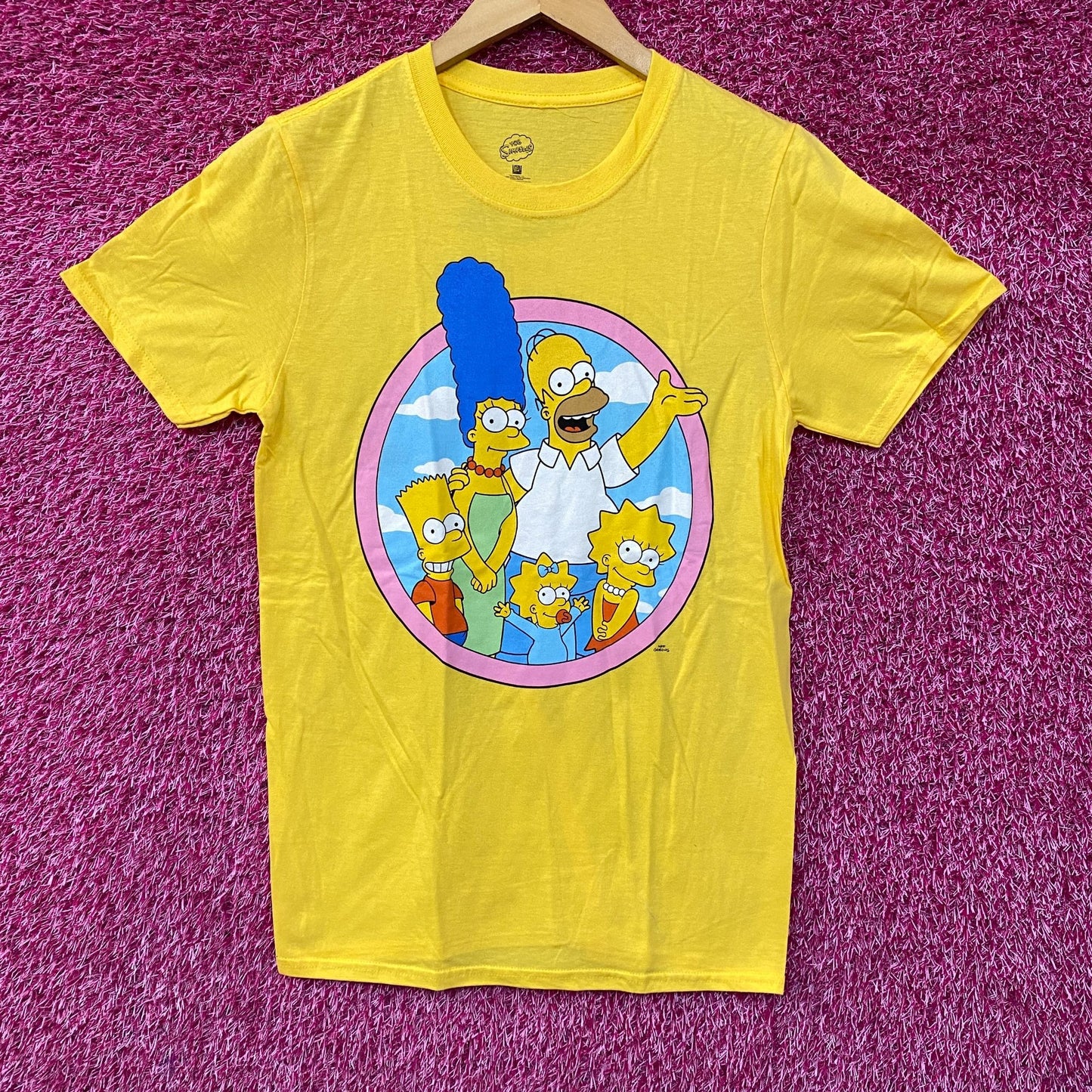 The Simpsons Simpson Family Portrait T-Shirt Small