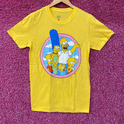 The Simpsons Simpson Family Portrait T-Shirt Small