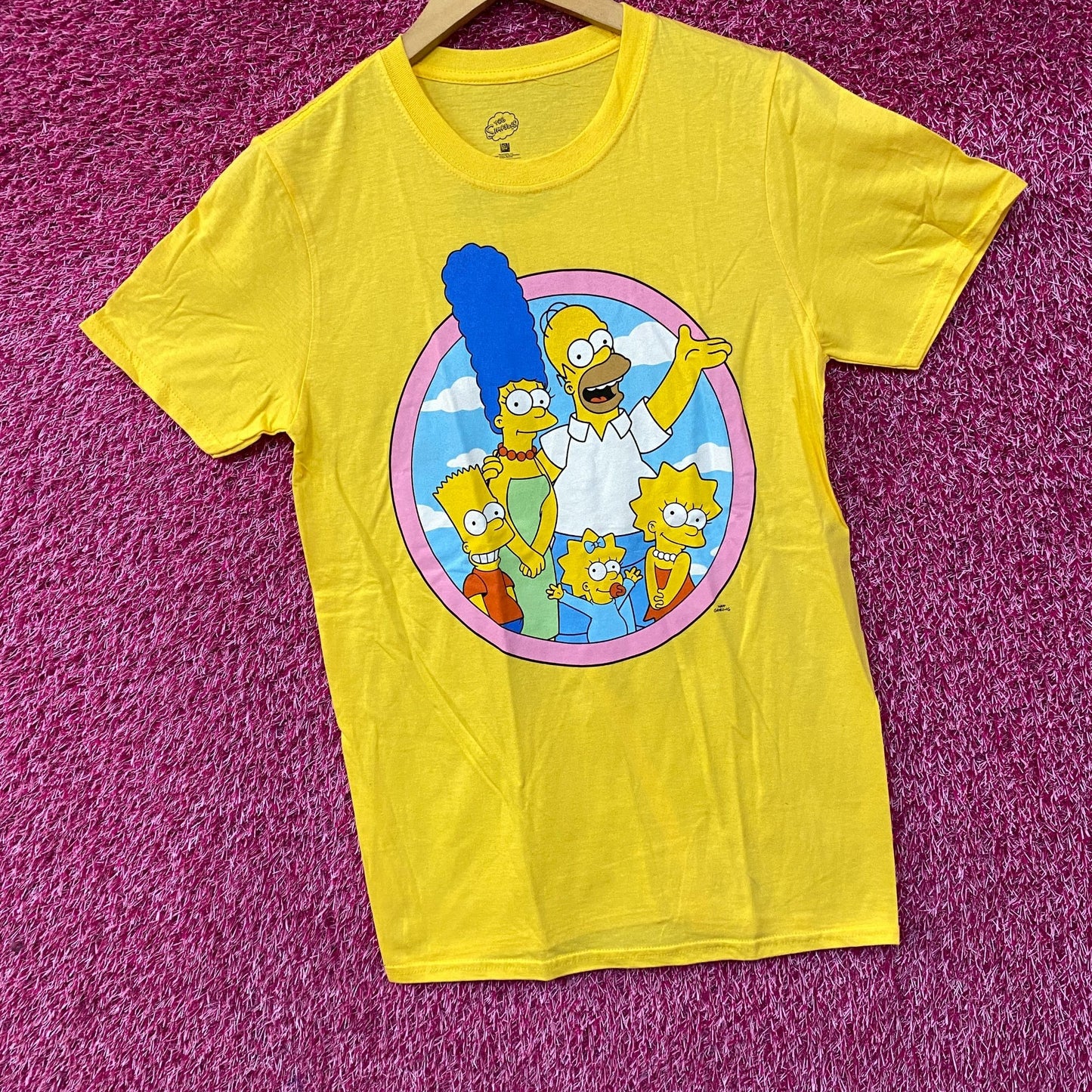 The Simpsons Simpson Family Portrait T-Shirt Small