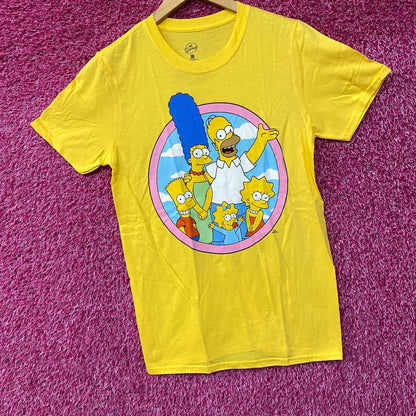 The Simpsons Simpson Family Portrait T-Shirt Small